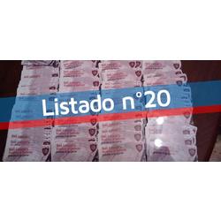 Vigésimo listado de socios refundadores