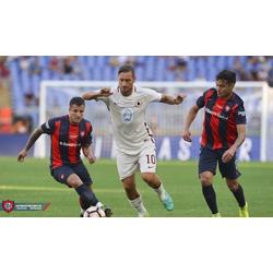 El amistoso fue para la Roma
