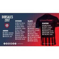 Números confirmados para este año