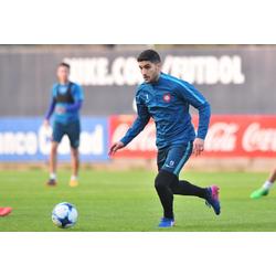 Blandi hizo fútbol con normalidad