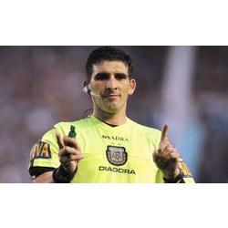 Andrés Merlos, el sábado contra Chacarita
