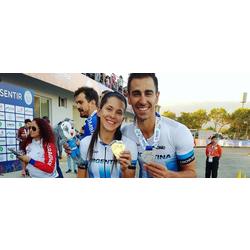 Vuelta olímpica en pareja