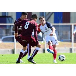 Mussis jugó en la Reserva, que goleó a Lanús