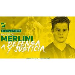 Bautista Merlini, cedido a Defensa y Jusicia