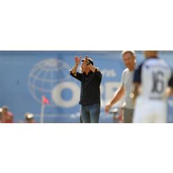 Jorge Almirón: "Hay que saber jugar con un hombre de más"