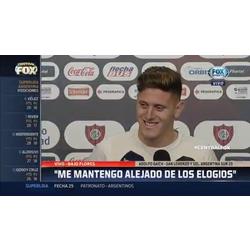 Gaich: "Me mantuve apartado de los elogios"