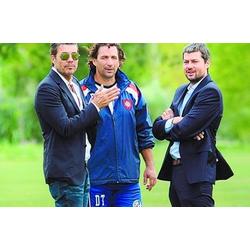 Se reunieron Pizzi, Tinelli y Lammens