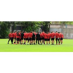El plantel regresó a las prácticas