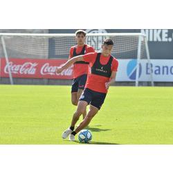 Andrés Herrera fracturado en el entrenamiento