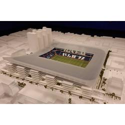 San Lorenzo presentó la maqueta