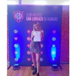 Agustina Nordestrom: "El San Lorenzo de mis sueños se resume todo en Avenida La Plata"