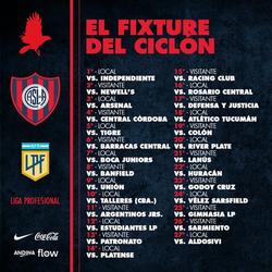 San Lorenzo debutará recibiendo a Independiente