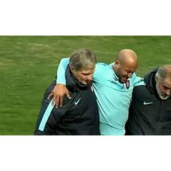 Mercier se retiró lesionado en la práctica de fútbol