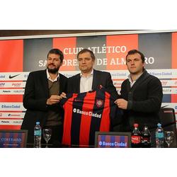 "Es un honor y un privilegio haber llegado a un club tan grande como San Lorenzo"