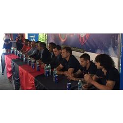 Se presentó en conferencia el partido en Guatemala