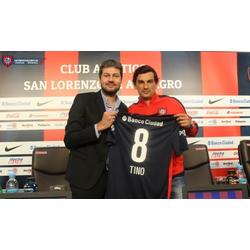 "Estoy feliz de incorporarme a San Lorenzo"