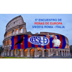 Quinto encuentro de Peñas de Europa, en Roma (Italia)