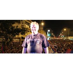 Res: "Tinelli puede ser Bidegain si hace el estadio"